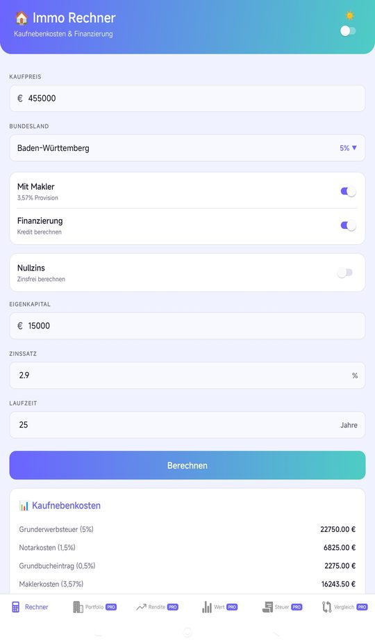 ImmoPilot App Screenshot